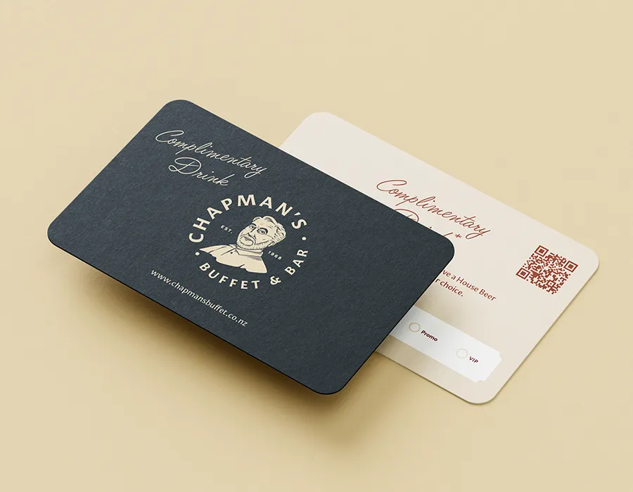 Chapman's Buffet, Rotorua, Brand Identity & Design by Sinclair Creative Agency