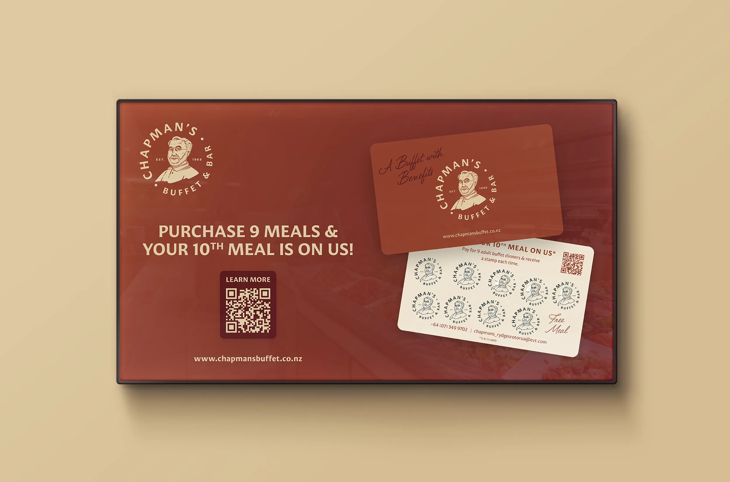 TV Screen design for Chapman's — Sinclair Creative Agency