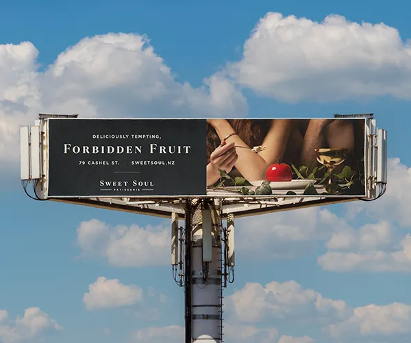 Sweet Soul Patisserie billboard design